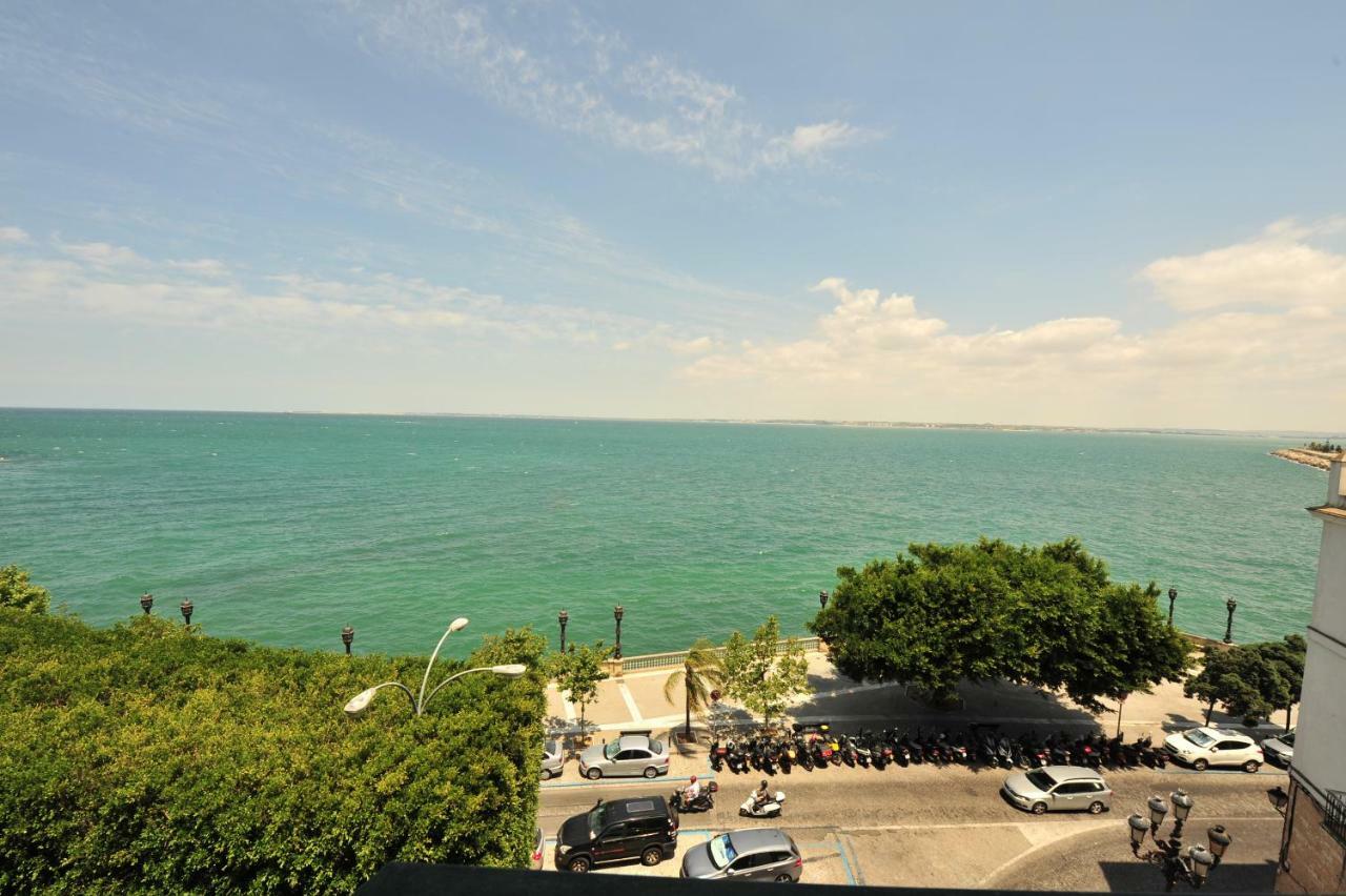 Apto Anteojo Design Terraza Mar Lejlighed Cádiz Eksteriør billede